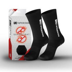 Skarpetki Tape Design Allround Superlight. Czarne skarpetki damskie TAPEDESIGN, bez wzorów. W wyprzedaży za 131.60 zł.