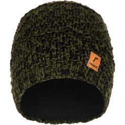 Czapka REUSCH Robin Beanie. Czarne czapki damskie REUSCH, na zimę, bez wzorów, z materiału. Za 119.90 zł.