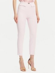 Elisabetta Franchi Spodnie materiałowe PA-077-51E2-V320 Różowy Regular Fit. Czerwone spodnie materiałowe damskie Elisabetta Franchi, bez wzorów, z materiału. Za 799.99 zł.