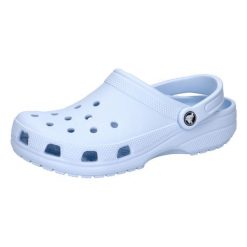Klapki Crocs CLASSIC 10001-4WK. Brązowe klapki damskie Crocs, bez wzorów, z materiału, z okrągłym noskiem, bez obcasa, bez zapięcia. Za 199.00 zł.
