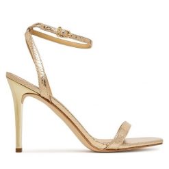 Sandały MICHAEL Michael Kors. Żółte sandały damskie MICHAEL Michael Kors, bez wzorów, bez obcasa, na szpilce, bez zapięcia. Za 739.99 zł.
