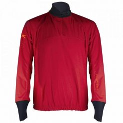 Kurtka PILOT wodoodporna, odpowiednia do wody. Czerwone kurtki damskie Hiko, bez wzorów, z neoprenu, bez kaptura. Za 376.37 zł.