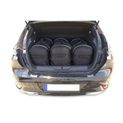 Torby Do Bagażnika Peugeot 308 Hatchback 2021+ 3Szt Kjust. Czarne torby podróżne KJUST, bez wzorów. Za 1,026.00 zł.