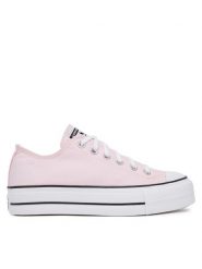 Converse Trampki Chuck Taylor All Star Lift Platform A11875C Różowy. Czerwone trampki damskie Converse, bez wzorów, z materiału, bez zapięcia. Za 279.99 zł.