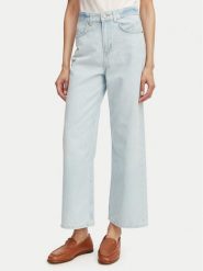 BOSS Jeansy C Marlene Crop 50558703 Niebieski Straight Fit. Niebieskie jeansy damskie Boss. Za 599.99 zł.