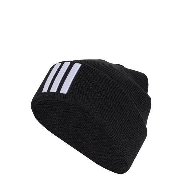 Czapka beanie 3-Stripes. Białe czapki damskie Adidas, bez wzorów, z dzianiny. Za 109.00 zł.