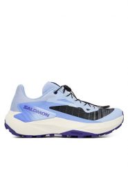 Salomon Buty do biegania Genesis L49227100 Niebieski. Niebieskie obuwie sportowe damskie Salomon, z materiału, bez zapięcia, do biegania. Za 639.99 zł.