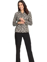 WITT WEIDEN Bluzka w kolorze szarym rozmiar: 46. Szare bluzki damskie WITT WEIDEN, bez wzorów, bez kołnierzyka, bez ramiączek. Za 30.99 zł.