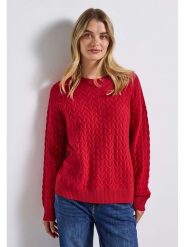 Cecil Sweter w kolorze czerwonym rozmiar: 36. Czerwone swetry klasyczne damskie Cecil, bez kołnierzyka. Za 166.88 zł.