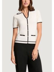 Morgan Sweter 261-MTOIRI Kremowy Regular Fit. Białe swetry klasyczne damskie Morgan, m, z wiskozy, bez kołnierzyka. Za 229.99 zł.