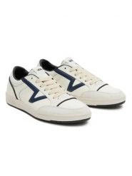 Vans Skórzane sneakersy "Lowland" w kolorze kremowym rozmiar: 40. Brązowe obuwie sportowe damskie Vans, bez zapięcia. Za 165.71 zł.