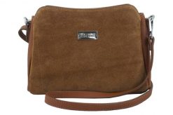 Listonoszka skórzana BARBERINI'S j. brązowy 931-12. Brązowe shopper bag Barberinis, bez wzorów, ze skóry, duże, bez dodatków. Za 249.99 zł.