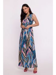 Be Wear Sukienka w kolorze niebieskim rozmiar: M. Niebieskie sukienki damskie Be Wear, bez wzorów, bez ramiączek. Za 127.95 zł.