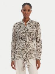 Marella Koszula Canapa 2613111151 Écru Regular Fit. Koszule damskie Marella, bez wzorów, z wiskozy, bez kołnierzyka, bez ramiączek. Za 669.99 zł.