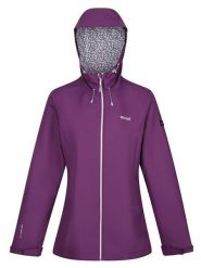 Regatta Kurtka przeciwdeszczowa "Hamara III" w kolorze fioletowym rozmiar: 44. Różowe kurtki sportowe damskie Regatta, m, bez wzorów, z tkaniny, bez kaptura. Za 158.47 zł.