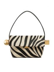 JACQUEMUS Torebka The Rond Carre 24H243BA383-3209 Biały. Białe torebki klasyczne damskie JACQUEMUS, ze skóry, bez dodatków. Za 5,399.00 zł.