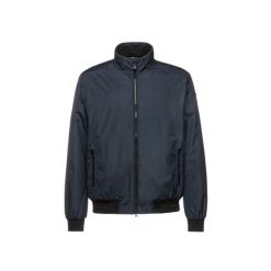 Kurtka Geox Vincit. Niebieskie kurtki damskie Geox, s, bez wzorów, z materiału, bez kaptura. Za 559.99 zł.