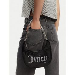 Torebka Juicy Couture. Czarne torebki klasyczne damskie Juicy Couture, bez dodatków. Za 269.99 zł.