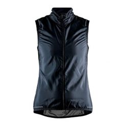 Damska kurtka wodoodporna Craft Essence Light. Czarne kurtki damskie Craft, l, bez wzorów, bez kaptura. Za 386.00 zł.
