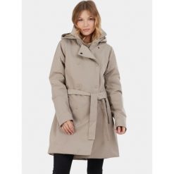 Płaszcz Przeciwdeszczowy Damski Fundango Charlotte. Brązowe płaszcze damskie FUNDANGO, l, bez wzorów, bez kaptura. Za 499.90 zł.