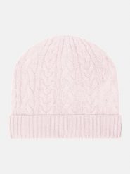 Perfect Cashmere Kaszmirowa czapka "Cleo" w kolorze jasnoróżowym rozmiar: onesize. Różowe czapki damskie Perfect Cashmere, bez wzorów, z kaszmiru. Za 184.46 zł.