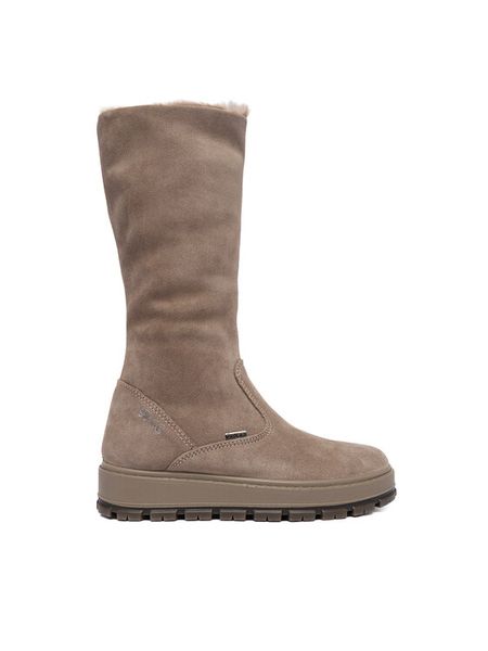 Primigi Kozaki GORE-TEX 8879611 S Szary. Szare kozaki dziewczęce Primigi, bez wzorów, z gore-texu, bez obcasa, bez zapięcia. Za 399.99 zł.