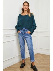 Joséfine Sweter "Egale" w kolorze turkusowym rozmiar: L. Niebieskie swetry klasyczne damskie Joséfine, l, z kaszmiru, bez kołnierzyka. Za 173.99 zł.