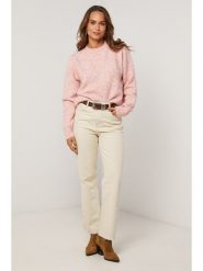 Soft Cashmere Sweter w kolorze jasnoróżowym rozmiar: 36/38. Różowe swetry klasyczne damskie Soft Cashmere, z kaszmiru, bez kołnierzyka. Za 113.10 zł.