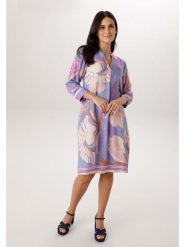 Aniston Sukienka w kolorze lawendowo-jasnoróżowym rozmiar: 36. Niebieskie sukienki damskie Aniston, bez wzorów, z wiskozy, bez ramiączek. Za 173.99 zł.