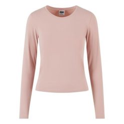 Damska koszulka z długim rękawem Urban Classics Basic Super Slim. Czerwone koszulki damskie Urban Classics, uniwersalny, bez wzorów, bez kołnierzyka, bez ramiączek. Za 142.00 zł.