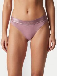Calvin Klein Underwear Figi klasyczne LV00QF8827 Różowy. Czerwone figi Calvin Klein Underwear, bez wzorów, z bawełny. Za 109.99 zł.