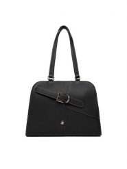 Beverly Hills Polo Club Torebka CEO-BHPC-C-006-09 Czarny. Czarne kuferki damskie Beverly Hills Polo Club, bez wzorów, z materiału, bez dodatków. Za 219.99 zł.