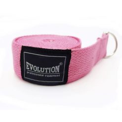 Pasek Pas do jogi Evolution Professional Equipment. Czarne paski damskie EVOLUTION PROFESSIONAL EQUIPMENT, bez wzorów. Za 26.50 zł.