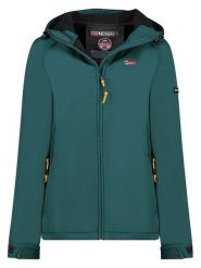 Geographical Norway Kurtka softshellowa "Tamilalor" w kolorze turkusowym rozmiar: XXL. Niebieskie kurtki sportowe damskie Geographical Norway, xxl, bez wzorów, bez kaptura. Za 166.88 zł.