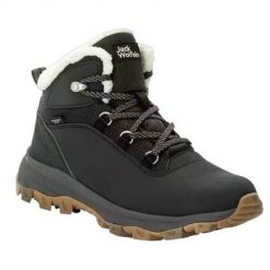 Buty do chodzenia damskie Jack Wolfskin Everquest Texapore Mid. Szare obuwie trekkingowe damskie Jack Wolfskin, z materiału, za kostkę, bez zapięcia. Za 647.00 zł.