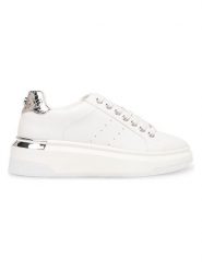 Steve Madden Sneakersy w kolorze srebrno-białym rozmiar: 38. Białe obuwie sportowe damskie Steve Madden, bez zapięcia. Za 192.79 zł.