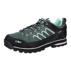 Damskie buty trekkingowe CMP WP. Zielone obuwie trekkingowe damskie CMP, ze skóry, bez zapięcia. Za 466.10 zł.