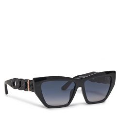 Okulary przeciwsłoneczne Guess. Czarne okulary przeciwsłoneczne damskie Guess. Za 349.99 zł.
