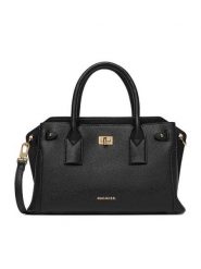 GINO ROSSI Torebka EO-LX20081 Czarny. Czarne torebki klasyczne damskie Gino Rossi, z materiału, bez dodatków. Za 329.99 zł.