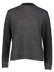 Street One Sweter w kolorze antracytowym rozmiar: 44. Czarne swetry klasyczne damskie Street One, bez kołnierzyka. Za 114.17 zł.