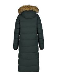 Icepeak Płaszcz zimowy "Brilon" w kolorze ciemnozielonym rozmiar: 48. Zielone płaszcze damskie Icepeak, na zimę, bez wzorów, z puchu, bez kaptura. Za 565.99 zł.