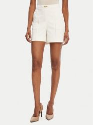 Marciano Guess Szorty materiałowe 5GGD19 7311A Biały Regular Fit. Białe szorty damskie Marciano Guess, z aplikacjami, z bawełny. Za 759.99 zł.
