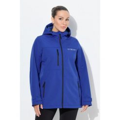 Damskie Kurtka softshell HYPRAR hydrofobowa stretch odblask. Kurtki sportowe damskie Ulla Popken, plus size, bez wzorów, z elastanu, bez kaptura. W wyprzedaży za 383.99 zł.