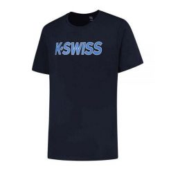 Kswiss Essentials T-shirt. Niebieskie koszulki damskie K-SWISS, bez wzorów, bez kołnierzyka. Za 141.50 zł.