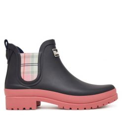 Kalosze Barbour. Niebieskie kalosze damskie Barbour, bez wzorów. Za 349.99 zł.