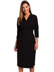 Stylove Sukienka w kolorze czarnym rozmiar: S. Czarne sukienki damskie Stylove, bez wzorów, bez ramiączek. Za 150.02 zł.