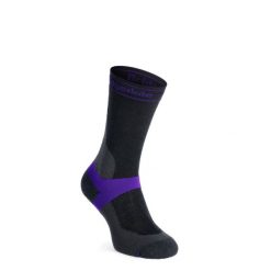 Skarpety damskie Bridgedale MTB Mid Season Weight T2 Merino Sport Boot. Czarne skarpetki damskie Bridgedale, bez wzorów. Za 87.99 zł.