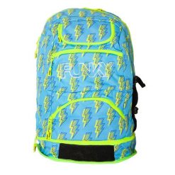 Plecak torba do szkoły na basen siłownię trening Funkita Bolted. Niebieskie torby sportowe Funkita, bez wzorów. Za 279.99 zł.