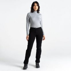 Damskie spodnie trekkingowe Melodic II Stretch. Czarne rurki damskie Dare 2b, na lato, bez wzorów, z nylonu. Za 249.99 zł.