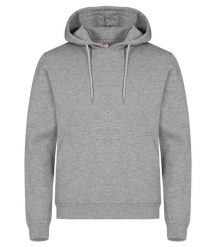 Clique Bluza z kapturem Miami z bawełny i poliestru z recyklingu – Grey Mélange. Szare bluzy damskie CLIQUE, m, bez wzorów, z bawełny, z kapturem. Za 172.75 zł.
